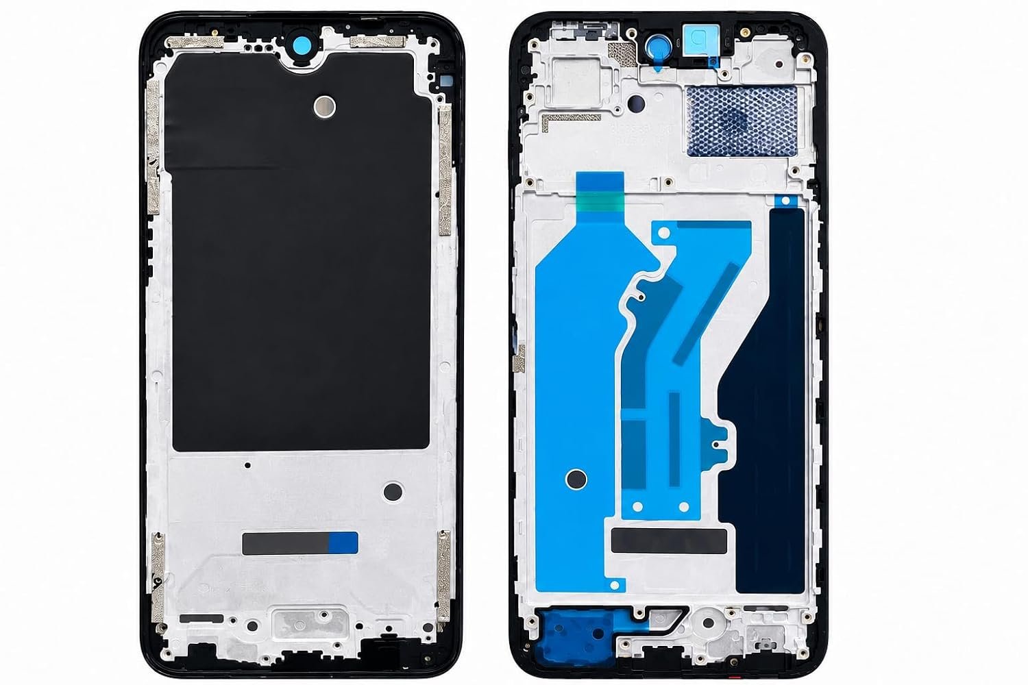 LCD Middle Frame Chrome Body for Infinix Hot 50 5G Black